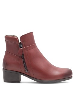 Go Soft Botki EST-GUSTA-11 Bordowy ze sklepu MODIVO w kategorii Botki - zdjęcie 187653397