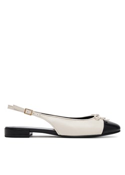 Tory Burch Baleriny 166592 Beżowy ze sklepu MODIVO w kategorii Balerinki - zdjęcie 187653419