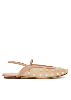 Weekend Max Mara Baleriny 2515521155600 Beżowy ze sklepu MODIVO w kategorii Sandały damskie - zdjęcie 187653425