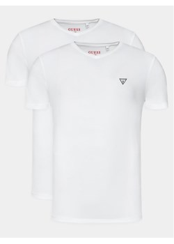 Guess Komplet t-shirtów Caleb U97G03 KCD31 Biały Regular Fit ze sklepu MODIVO w kategorii T-shirty męskie - zdjęcie 187653435