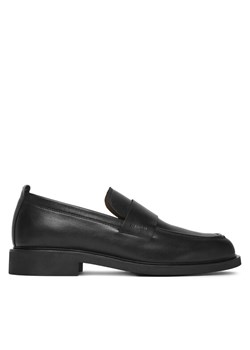 Calvin Klein Lordsy SQ RUBBER LOAFER HM0HM01901 Czarny ze sklepu MODIVO w kategorii Półbuty męskie - zdjęcie 187653498