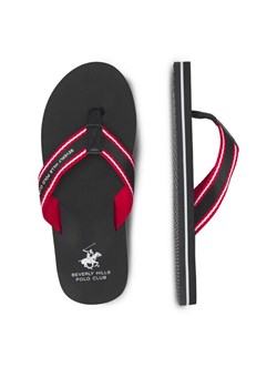 Beverly Hills Polo Club Japonki M-CA23316A Czarny ze sklepu MODIVO w kategorii Klapki męskie - zdjęcie 187653569
