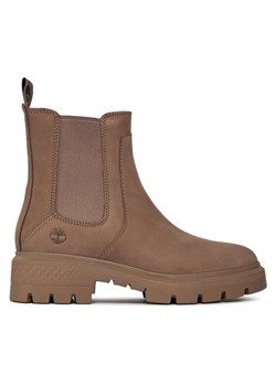 Timberland Sztyblety Cortina Valley Chelsea TB0A41EW9291 Beżowy ze sklepu MODIVO w kategorii Botki - zdjęcie 187653627