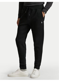Polo Ralph Lauren Spodnie dresowe 710888283 Czarny Regular Fit ze sklepu MODIVO w kategorii Spodnie męskie - zdjęcie 187653637