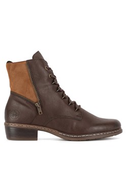 Rieker Trzewiki Y0800-24 Brązowy ze sklepu MODIVO w kategorii Botki - zdjęcie 187653686