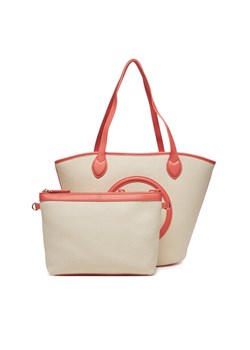 Valentino Torebka VBS7QO02CAN Écru ze sklepu MODIVO w kategorii Torby Shopper bag - zdjęcie 187653687