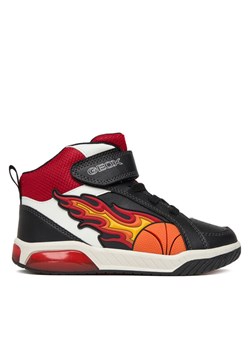 Geox Sneakersy J Inek J569CC 05411 C0048 D Czarny ze sklepu MODIVO w kategorii Buty sportowe dziecięce - zdjęcie 187653695