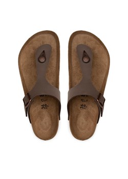 Birkenstock Japonki Gizeh 0043751 Brązowy ze sklepu MODIVO w kategorii Klapki męskie - zdjęcie 187653709
