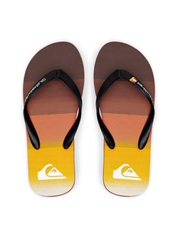 Quiksilver Japonki MOLOKAI STRIPE AQYL101361 XNNK Czarny ze sklepu MODIVO w kategorii Klapki męskie - zdjęcie 187653718