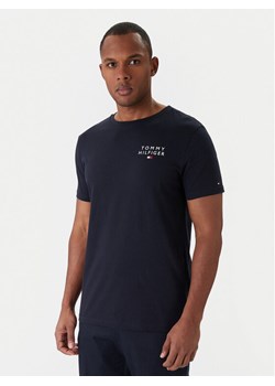 Tommy Hilfiger T-Shirt UM0UM02916 Granatowy Regular Fit ze sklepu MODIVO w kategorii T-shirty męskie - zdjęcie 187653729