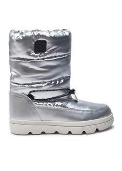 Geox Śniegowce J46HWB 0LVNF C1007 D Szary ze sklepu MODIVO w kategorii Buty zimowe dziecięce - zdjęcie 187653959