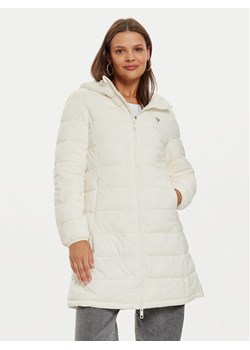 Guess Kurtka zimowa New Aleta V4YL05 WF3X0 Écru Regular Fit ze sklepu MODIVO w kategorii Kurtki damskie - zdjęcie 187654078