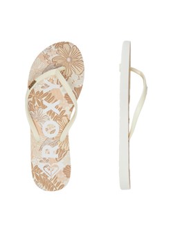 Roxy Japonki 839452A Écru ze sklepu MODIVO w kategorii Klapki damskie - zdjęcie 187654079