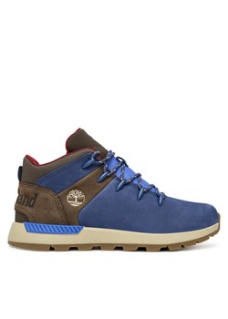 Timberland Trzewiki Mid Lace UP SneakerTB0A6AG5EP21 Niebieski ze sklepu MODIVO w kategorii Buty zimowe dziecięce - zdjęcie 187654176
