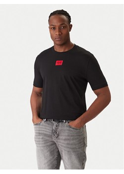 Hugo T-Shirt Diragolino212 50447978 Czarny Regular Fit ze sklepu MODIVO w kategorii T-shirty męskie - zdjęcie 187654206