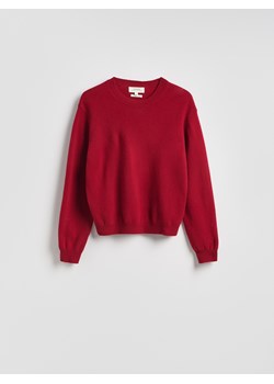 Reserved - Wełniany sweter - niebieski ze sklepu Reserved w kategorii Swetry damskie - zdjęcie 187660576