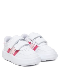 Sneakersy adidas Breaknet 3.0 JS3676 Biały ze sklepu eobuwie.pl w kategorii Buty sportowe dziecięce - zdjęcie 187661067