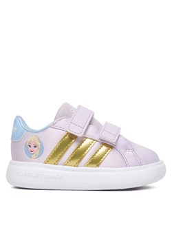 adidas Sneakersy Disney Frozen Grand Court 3.0 JQ4356 Fioletowy ze sklepu MODIVO w kategorii Buty sportowe dziecięce - zdjęcie 187661145