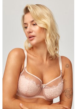 Azal Sara biustonosz miękki na fiszbinach, regulowane ramiączka beżowy ze sklepu kontri.pl w kategorii Biustonosze - zdjęcie 187661959