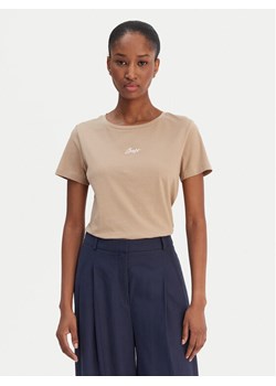 BOSS T-Shirt Elove 50554696 Brązowy Regular Fit ze sklepu MODIVO w kategorii Bluzki damskie - zdjęcie 187662917