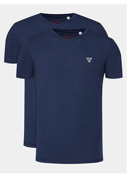 Guess Komplet t-shirtów Caleb U97G03 KCD31 Granatowy Regular Fit ze sklepu MODIVO w kategorii T-shirty męskie - zdjęcie 187662925