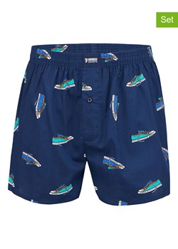 Happy Shorts Bokserki (3 pary) w kolorze granatowym ze sklepu Limango Polska w kategorii Majtki męskie - zdjęcie 187663307