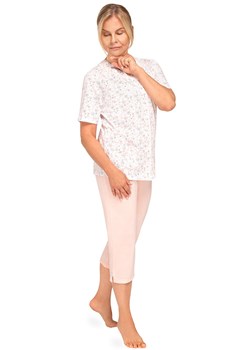 Bawełnian piżama damska dwuczęściowa Maria I 200 33, Kolor ecru-beżowy, Rozmiar M, MARTEL ze sklepu Intymna w kategorii Piżamy damskie - zdjęcie 187663555