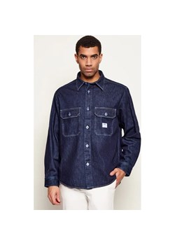 Hugo Blue Jeansowa koszula Ebolt | Oversize fit ze sklepu Gomez Fashion Store w kategorii Koszule męskie - zdjęcie 187664635
