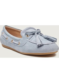 Liu Jo Mokasyny SKIPPER 03 | zamsz ze sklepu Gomez Fashion Store w kategorii Mokasyny damskie - zdjęcie 187664709