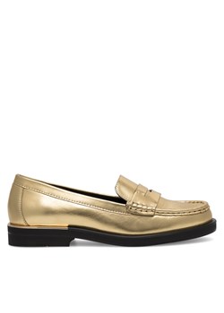 GINO ROSSI Mokasyny LUISA-112989 Złoty ze sklepu MODIVO w kategorii Mokasyny damskie - zdjęcie 187664945