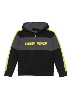 Guess Bluza N6RQ02 KA6R4 Czarny Regular Fit ze sklepu MODIVO w kategorii Bluzy chłopięce - zdjęcie 187666888