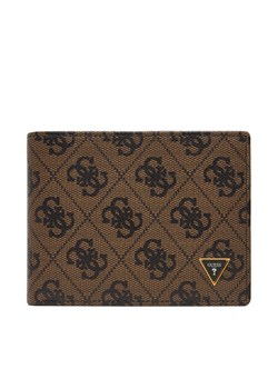 Guess Portfel SMVELE LEA20 Brązowy ze sklepu MODIVO w kategorii Portfele męskie - zdjęcie 187666906