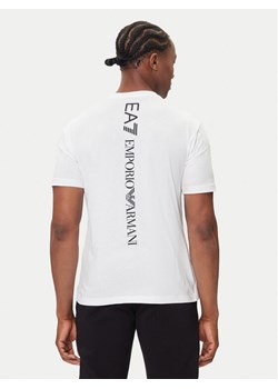 EA7 Emporio Armani T-Shirt 7M000567 AF10375 M0003 Biały Regular Fit ze sklepu MODIVO w kategorii T-shirty męskie - zdjęcie 187666929