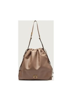 Pinko Skórzany worek SLOUCHY EXTRA ze sklepu Gomez Fashion Store w kategorii Torebki worki - zdjęcie 187667825