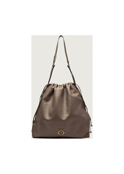 Pinko Skórzany worek SLOUCHY EXTRA ze sklepu Gomez Fashion Store w kategorii Torebki worki - zdjęcie 187667828