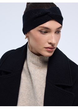 Mohito - Dzianinowa opaska z wiskozą - czarny ze sklepu Mohito w kategorii Opaski do włosów - zdjęcie 187669098