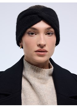 Mohito - Dzianinowa opaska z dodatkiem wełny - czarny ze sklepu Mohito w kategorii Opaski damskie - zdjęcie 187669109