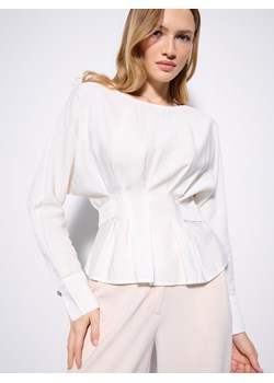 Mohito - Bluzka z wiązaniem - biały ze sklepu Mohito w kategorii Bluzki damskie - zdjęcie 187669175