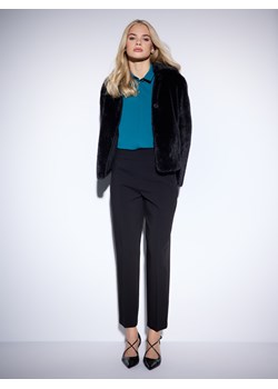 Mohito - Czarne spodnie cygaretki - czarny ze sklepu Mohito w kategorii Spodnie damskie - zdjęcie 187669316