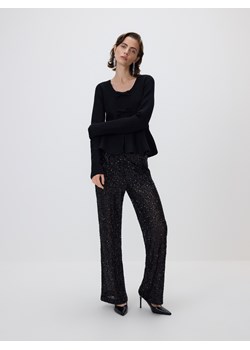 Reserved - Sweter z kokardkami - czarny ze sklepu Reserved w kategorii Swetry damskie - zdjęcie 187669649