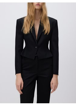Reserved - Krótka marynarka - czarny ze sklepu Reserved w kategorii Kurtki damskie - zdjęcie 187669747