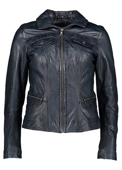7eleven Skórzana kurtka &quot;Mona&quot; w kolorze granatowym ze sklepu Limango Polska w kategorii Kurtki damskie - zdjęcie 187669855