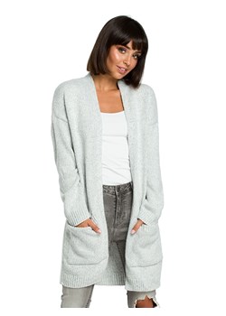 Be Wear Kardigan w kolorze jasnoszarym ze sklepu Limango Polska w kategorii Swetry damskie - zdjęcie 187670049