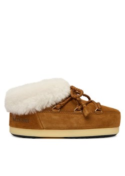 Śniegowce Moon Boot Mb Evx Mule Suede 80D1470090 Brązowy ze sklepu eobuwie.pl w kategorii Śniegowce damskie - zdjęcie 187670096