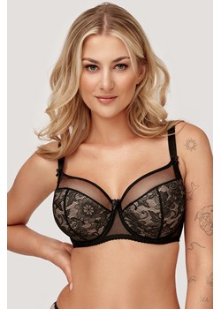 Biustonosz półusztywniany Azal Anita czarny ze sklepu kontri.pl w kategorii Biustonosze - zdjęcie 187670538