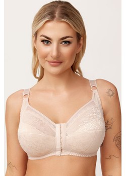 Biustonosz półusztywniany Azal P025 beżowy ze sklepu kontri.pl w kategorii Biustonosze - zdjęcie 187670548