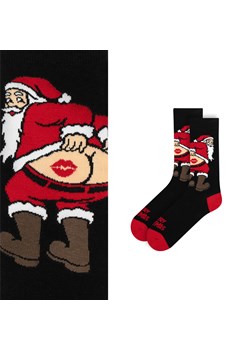 Skarpetki Niegrzeczny Mikołaj Tyłek ze sklepu Sklep SOXO w kategorii Skarpetki męskie - zdjęcie 187670557