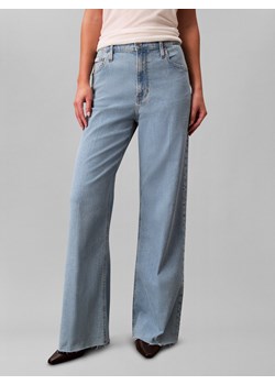 Calvin Klein Jeans Dżinsy Kobiety Bawełna light stone jednolity ze sklepu vangraaf w kategorii Jeansy damskie - zdjęcie 187670565