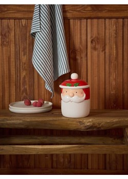Sinsay - Pojemnik dekoracyjny w kształcie świętego Mikołaja - wielobarwny ze sklepu Sinsay w kategorii Pojemniki kuchenne - zdjęcie 187671375