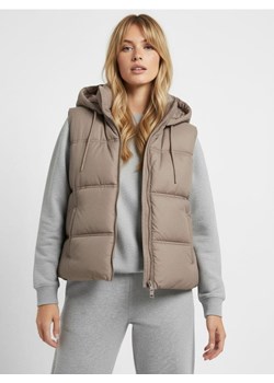 Sinsay - Kamizelka z kapturem - beżowy ze sklepu Sinsay w kategorii Kamizelki damskie - zdjęcie 187671405